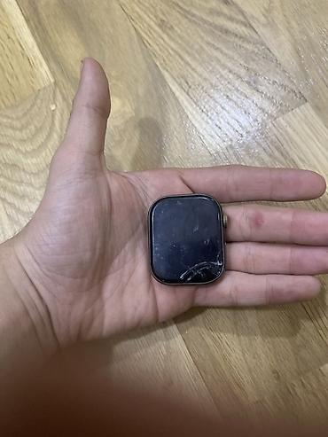Elektronika: İşlənmiş, Smart saat, Apple, Sensor ekran, rəng - Qara — 4