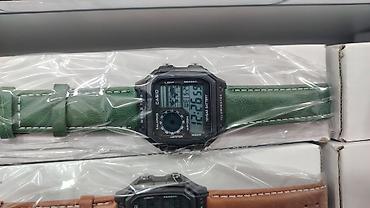 saat baki: Casio rəqəmsal qol saatı – World Time funksiyalı model - Rəqəmsal — 6