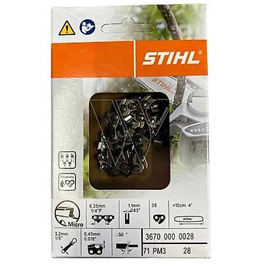 yaglama: Stihl Professional Mişar Zənciri – 28 dişli, 3/8" addım (Maksimum — 1