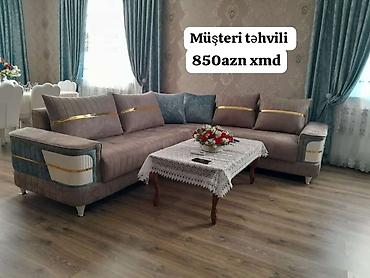 угловой диван в баку: Künc divan dəsti - Modern “L” formalı künc divan - Yumşaq parça — 1