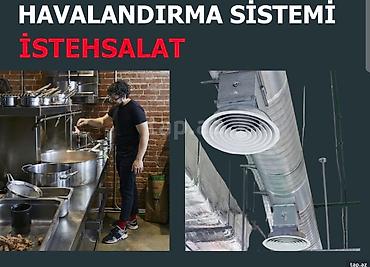 Biznes üçün avadanlıq: Havalandırma Sistemi – İstehsalat - Peşəkar mətbəxlər, restoranlar — 1