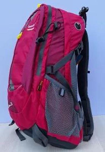 Sportske torbe i rančevi: Planinarski ranac Senterlan Adventure 32L – crveno/bordo - Zapremina — 13