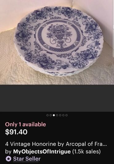 Kuhinjski setovi: Tanjiri od arkopala desertni francuski iz 80ih. Tanjiri perfekni bez — 2