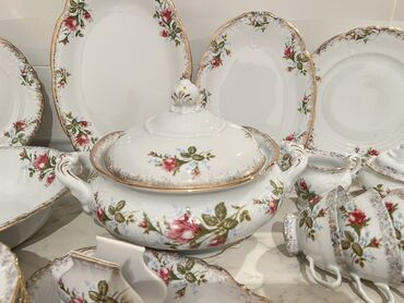 бутыль 12 литров: Nahar dəsti, rəng - Ağ, Farfor