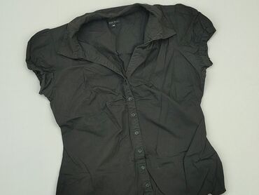 czarne bluzki krótki rekaw: Bluzka Damska, Amisu, M, stan - Dobry