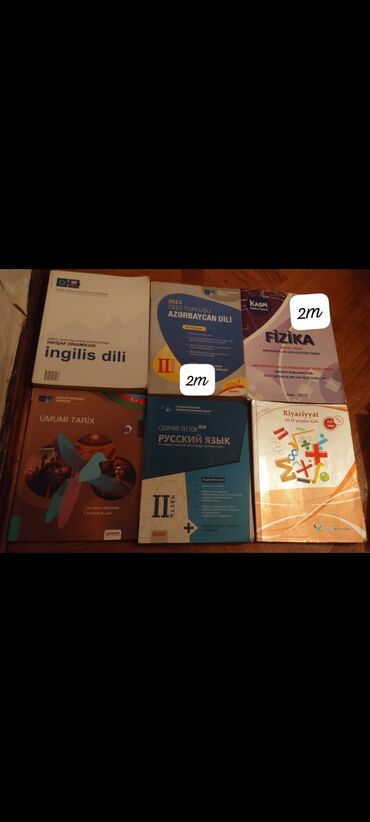 informatika derslikleri: Dərslik və hazırlıq vəsaitləri toplusu Fənlər və adlar: - İngilis