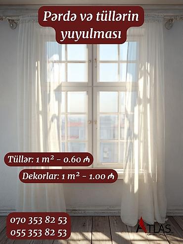 arendaya moyka verilir: Quru təmizləmə | Ev tekstili — 1