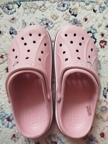 джибитсы: Сабо, 39, Crocs, Новый, цвет - Розовый — 1