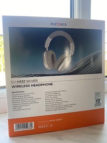 nausnik temiri: Yeni Simsiz (Bluetooth) Qulaqcıqlar, rəng - Gümüşü — 2