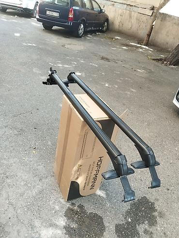 maşın üçün baqaj: Avtomobil üçün dam üstü rels/baqaj bazası (iki ədəd travers) maşın — 5