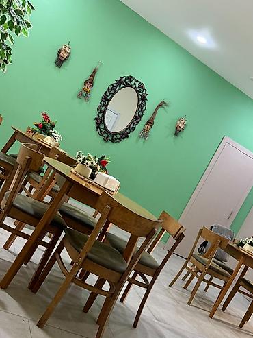 Kafe,restoran, coffeshop uchun masa destleri 850 Azn. 3destdir.unvan
