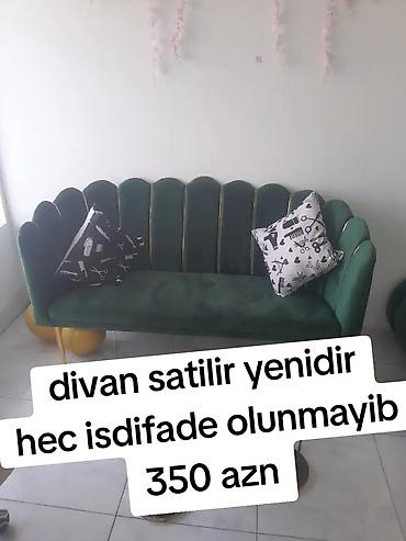 Salon, tibbi mebel: Divanlan satilir hec isdifade olunmayib — 1