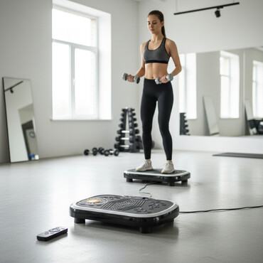 Виброплатформы: Виброплатформа Zoiten — компактный домашний тренажёр с мощной — 1