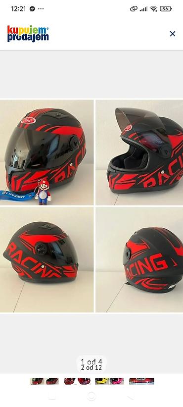 bicikle dexy co: Integrisana integralna kaciga za motocikl – “RACING” dizajn - Tip — 3