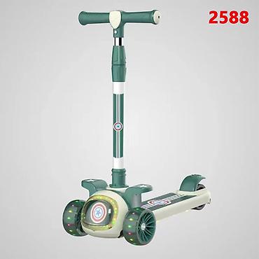 Samokatlar: 🛴🌟 Star LED Uşaq Skuteri – Musiqili və İşıqlı Premium Model Balacalar — 4
