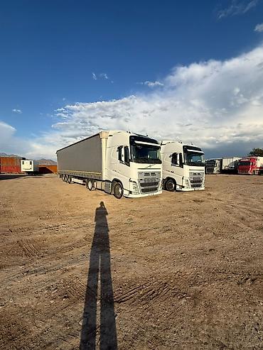 ремни автовоз: Тягач, Volvo, Шторный — 6