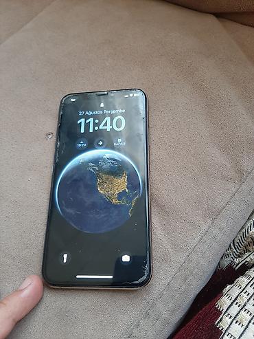 iphone x 64 gb: IPhone X, Qızılı, Face ID — 4