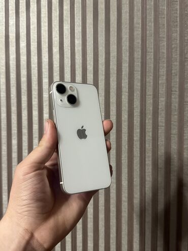2.el apple telefon: IPhone 13 mini, 128 ГБ, White Titanium, Беспроводная зарядка, Face ID