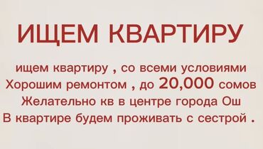 аренда квартир бишкек с подселением: 1 бөлмө, Чогуу жашоосу жок, Толугу менен эмереги бар