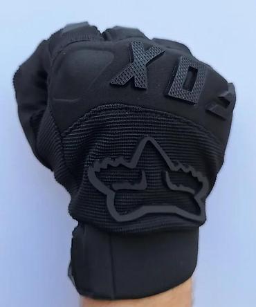 Oprema za bicikliste: Moto rukavice FOX – crne, celo-prstne - Namenjene za motociklizam — 12