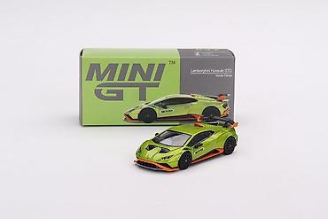 odece: 🏁 Lamborghini Huracán STO Verde Citrea – MiniGT 1:64 MiniGT — 1