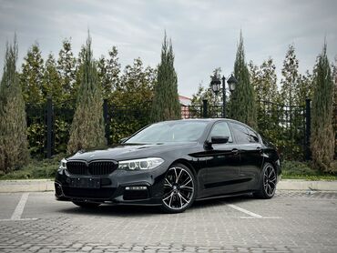машина битый: BMW 5 series: 2018 г., 3 л, Автомат, Бензин, Седан