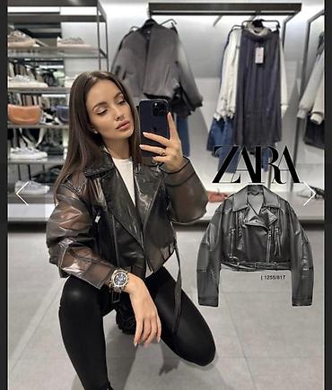 opposite vrbas: Zara kratka jakna/kabanica za kišu S veličine. Model je bajker i u — 1