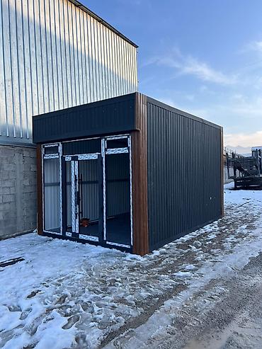 Продажа модульных домов: Модулдук павильон / киоск Сэндвич панель — 1500 сом/м² Бекем, жылуу — 3