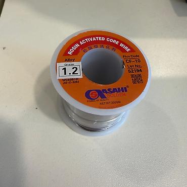 pres aparati: ASAHI Qalay Çeşidləri (Orijinal) — Elektronika təmiri və lehimləmə — 2