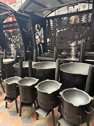 Казан-мангальные комплексы и печи для казана, учаг, очок at lalafo.kg Казан-мангальные комплексы и печи для казана, учаг, очок