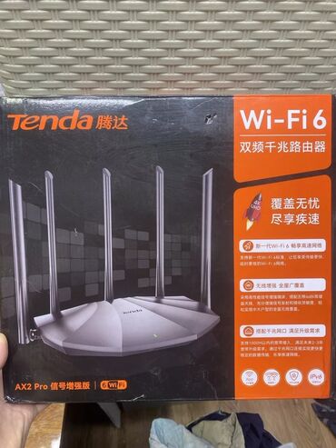 adsl 2 modem: Продам tenda ax2 pro гигабитные порты 4шт wifi 6 2.4ghz 5ghz скорость