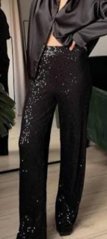 Другая одежда на прокат: Праздничные брюки с пайетками - Тип: женские брюки — 2