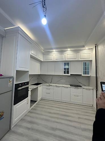 silver kitchen: Кухонный набор на заказ, ЛДСП, По договорённости, Дизайн, проект — 4