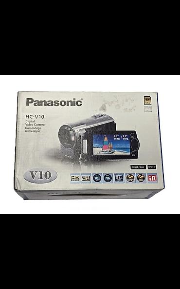 Panasonic HC‑V10 rəqəmsal videokamera (Black) Xüsusiyyətlər: - HD lalafo.az -da Panasonic HC‑V10 rəqəmsal videokamera (Black) Xüsusiyyətlər: - HD
