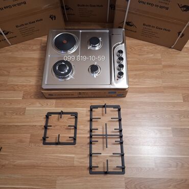 Qaz sobaları: Qaz sobası Quraşdırılan, 4 gözlü, Yeni — 5