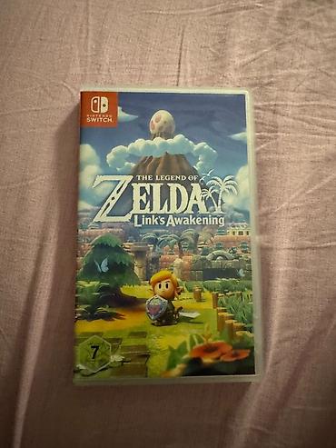 Видеоигры и приставки: Nintendo Switch oyunu: The Legend of Zelda: Link’s Awakening (fiziki — 1