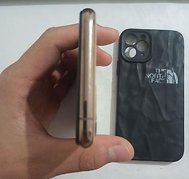 iphone 10plus: IPhone 11 Pro, Б/у, 256 ГБ, Золотой, Чехол, 80 % — 7