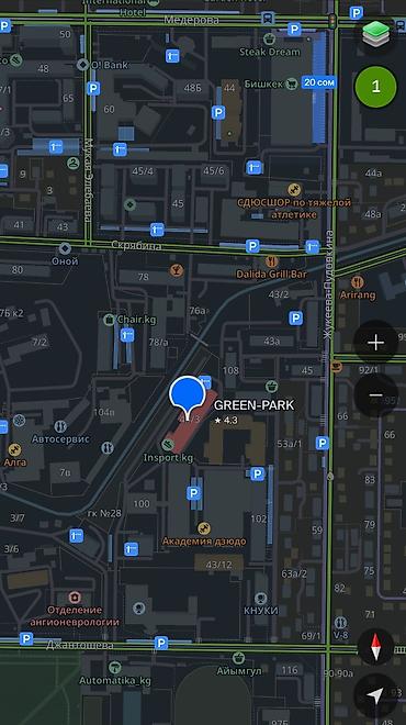 Продажа квартир: 1 комната, 44 м², 5 этаж — 9