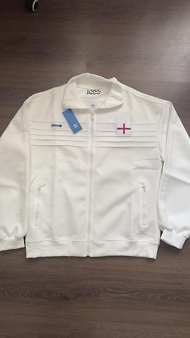 nike tech fleec: Adidas Originals куртка-трек-топ England - Цвет: белый - Материал — 1