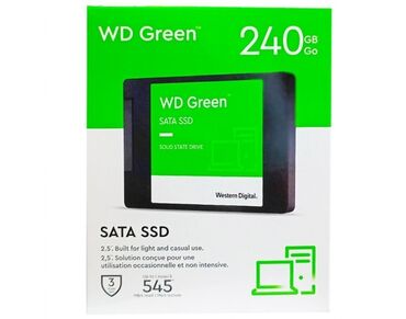 dvd disklər: Внутренний Накопитель SSD Western Digital (WD), 240 ГБ, 2.5", Новый