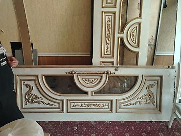 крем: Klassik dizaynlı daxili/interyer qapılar və dekorativ panel dəsti - — 1