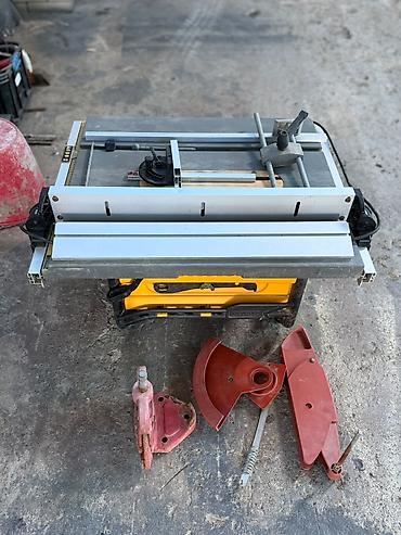 Məhsul: DeWalt stolüstü dairəvi mişar (table saw) Xüsusiyyətlər: -