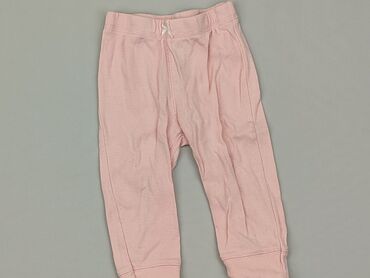 różowe spodnie cargo: Spodnie dresowe, Carter's, 6-9 m, stan - Dobry