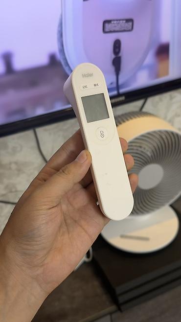 Медтовары: Бесконтактный инфракрасный термометр Haier + набор защитных масок (в — 2