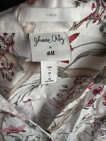 kətan köynək: Gündəlik don, Midi, H&M, L — 3