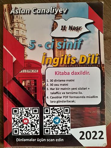 mətn pdf: İngilis dili 5-ci sinif, 2022 il, Ünvandan götürmə — 1