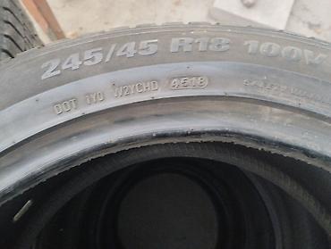diska 14: Шины 245 / 45 / R 18, Зима, Б/у, Комплект, Легковые, Корея, Kumho — 3