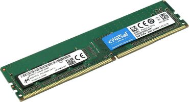 crucial: Оперативная память, Новый, Crucial, 8 ГБ, DDR5, 4800 МГц, Для ПК