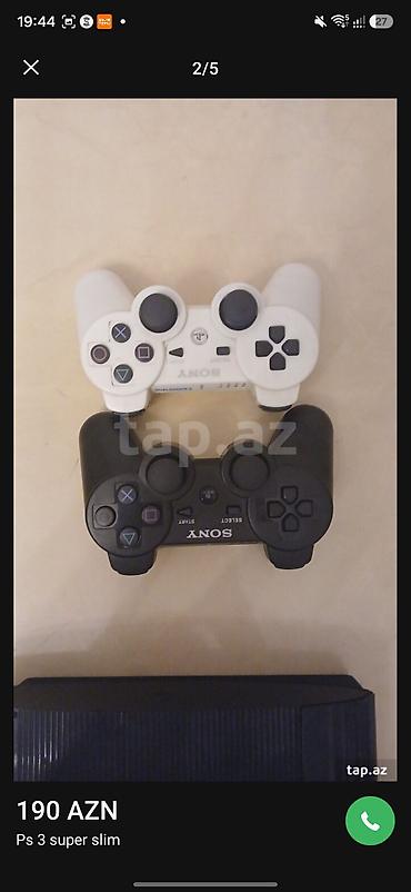 mobil modem internet: Ps 3 super slim Şekilde goründüyü kimi 1 yan 1 de önde olan qabağ — 2