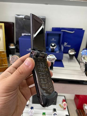 işdənmiş telefonlar: Vertu pureblack ayxta ceramika ideal veziyyetdedi. Orginal islenmisdi — 8